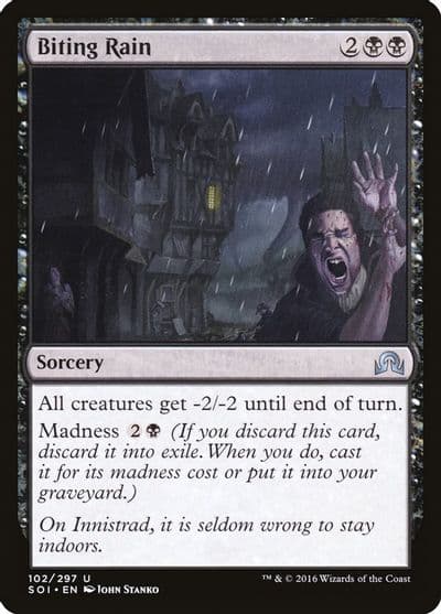 Biting Rain Shadows over Innistrad Magic card