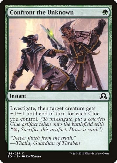 Confront the Unknown Shadows over Innistrad Magic card