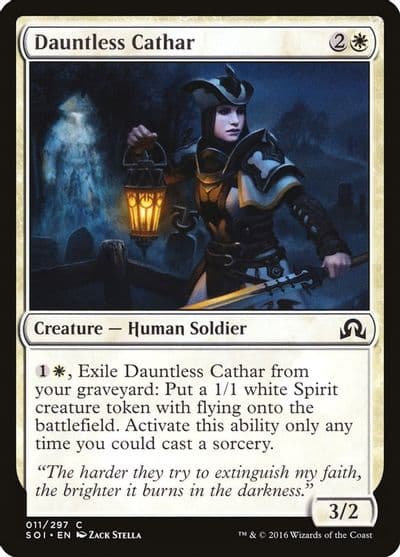 Dauntless Cathar Shadows over Innistrad Magic card