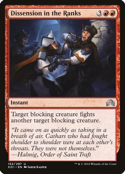 Dissension in the Ranks Shadows over Innistrad Magic card