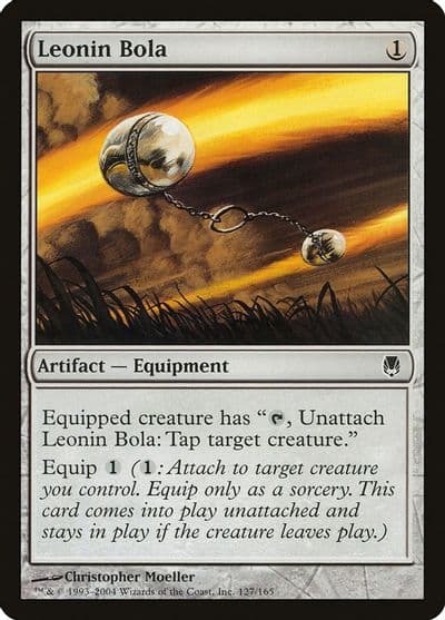 Leonin Bola Darksteel Magic card