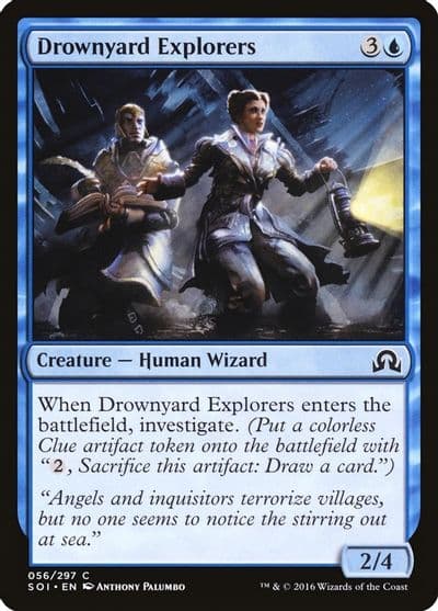 Drownyard Explorers Shadows over Innistrad Magic card
