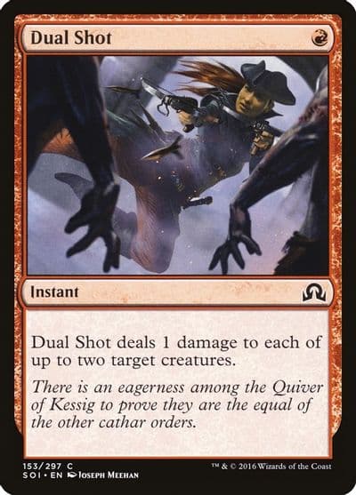 Dual Shot Shadows over Innistrad Magic card