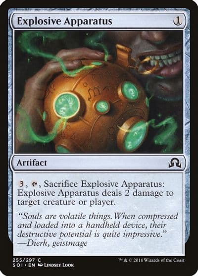 Explosive Apparatus Shadows over Innistrad Magic card