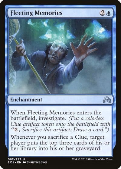 Fleeting Memories Shadows over Innistrad Magic card