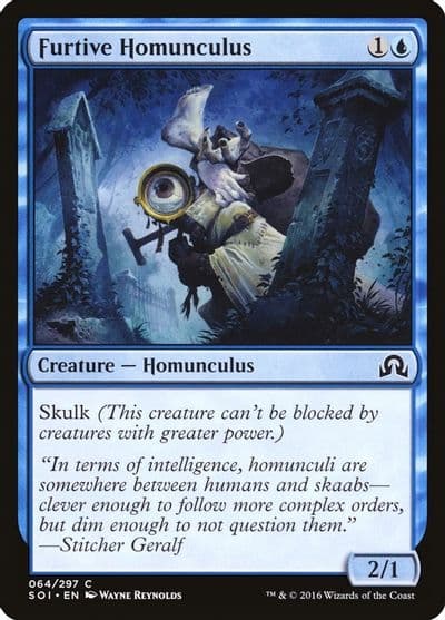 Furtive Homunculus Shadows over Innistrad Magic card