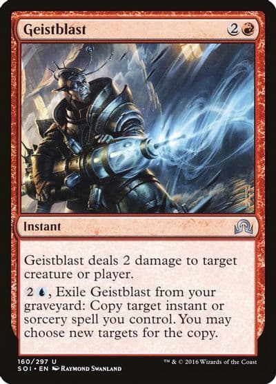 Geistblast Shadows over Innistrad Magic card