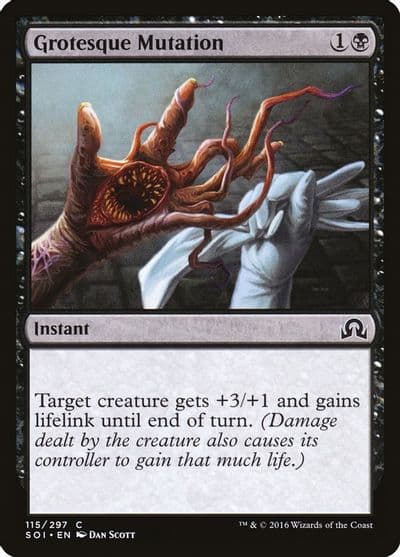 Grotesque Mutation Shadows over Innistrad Magic card