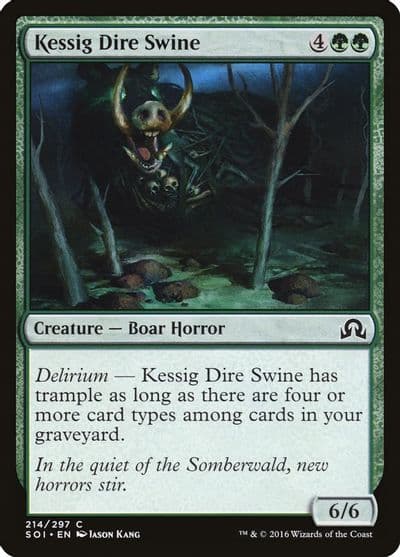 Kessig Dire Swine Shadows over Innistrad Magic card