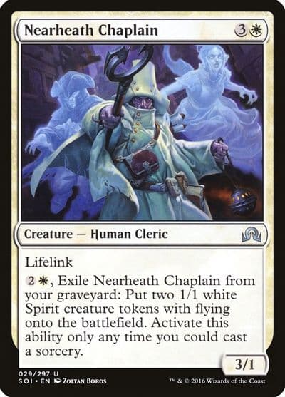 Nearheath Chaplain Shadows over Innistrad Magic card