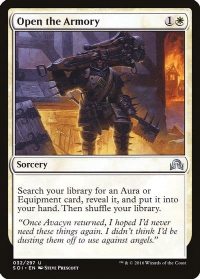 Open the Armory Shadows over Innistrad Magic card