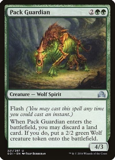 Pack Guardian Shadows over Innistrad Magic card