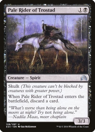Pale Rider of Trostad Shadows over Innistrad Magic card