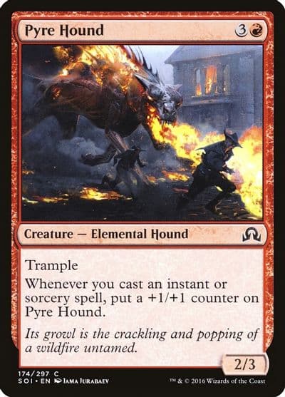 Pyre Hound Shadows over Innistrad Magic card