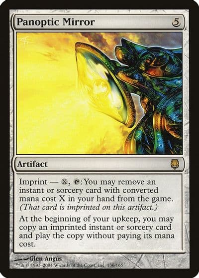 Panoptic Mirror Darksteel Magic card