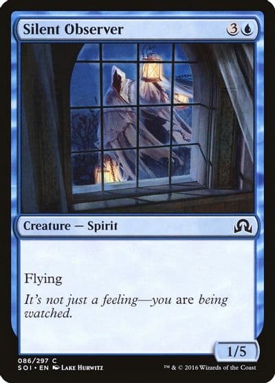 Silent Observer Shadows over Innistrad Magic card