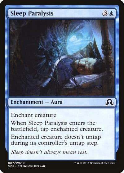 Sleep Paralysis Shadows over Innistrad Magic card