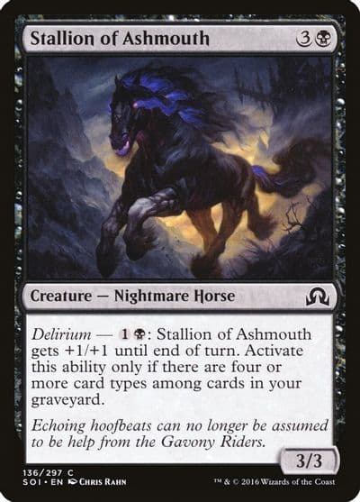 Stallion of Ashmouth Shadows over Innistrad Magic card