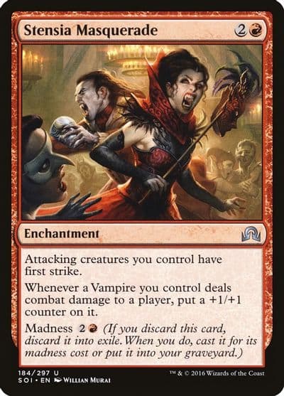 Stensia Masquerade Shadows over Innistrad Magic card