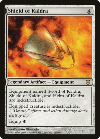 Shield of Kaldra Darksteel Magic card