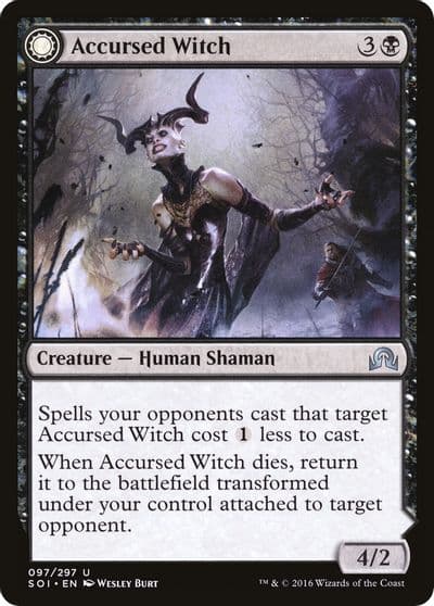Accursed Witch Shadows over Innistrad Magic card