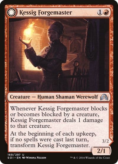 Kessig Forgemaster Shadows over Innistrad Magic card