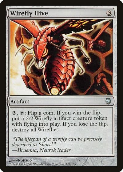 Wirefly Hive Darksteel Magic card