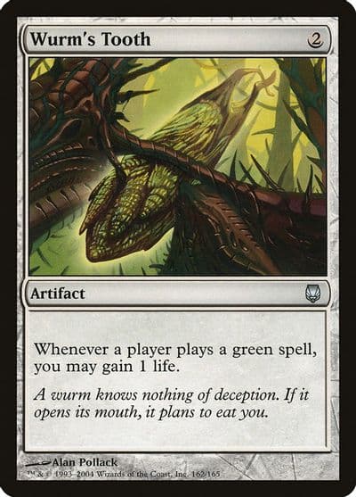 Wurms Tooth Darksteel Magic card