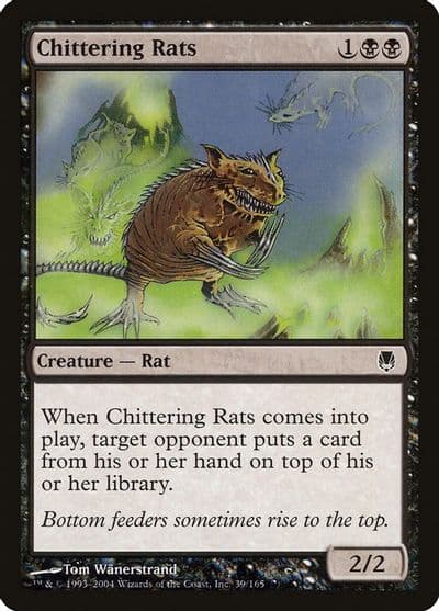 Chittering Rats Darksteel Magic card