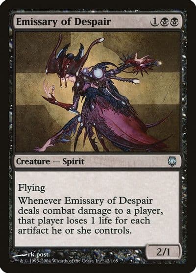 Emissary of Despair Darksteel Magic card