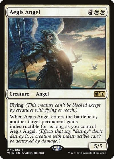 Aegis Angel Welcome Deck 2016 Magic card