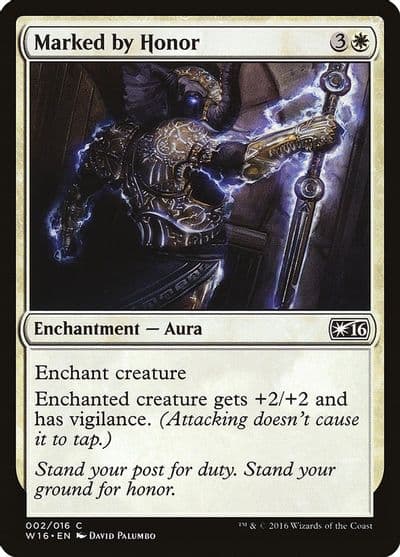 Marked by Honor Welcome Deck 2016 Magic card