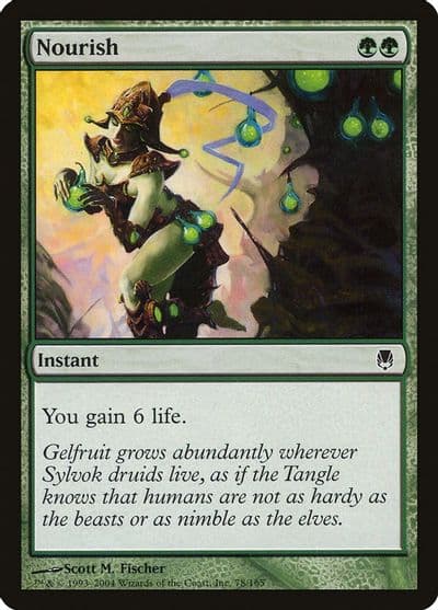 Nourish Darksteel Magic card
