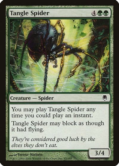 Tangle Spider Darksteel Magic card