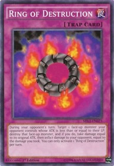 Ring of Destruction Millennium Pack Yu-Gi-Oh! card
