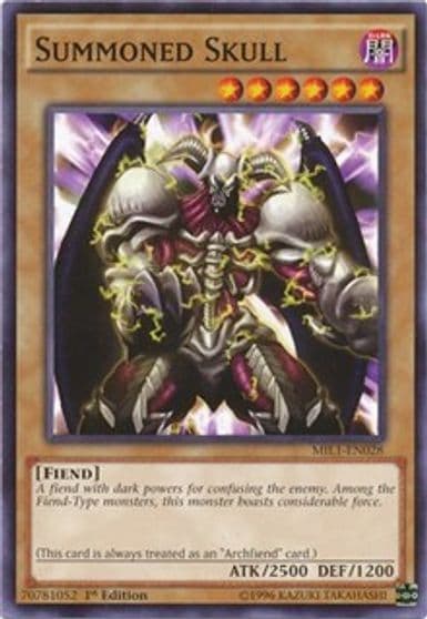 Summoned Skull Millennium Pack Yu-Gi-Oh! card