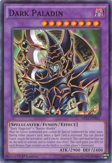 Dark Paladin Millennium Pack Yu-Gi-Oh! card