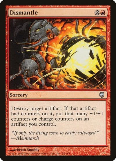 Dismantle Darksteel Magic card