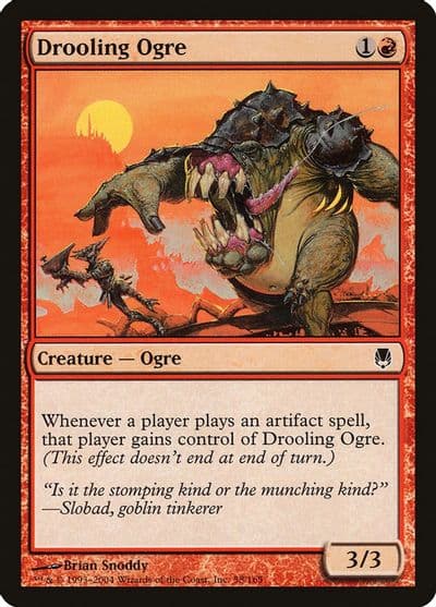 Drooling Ogre Darksteel Magic card