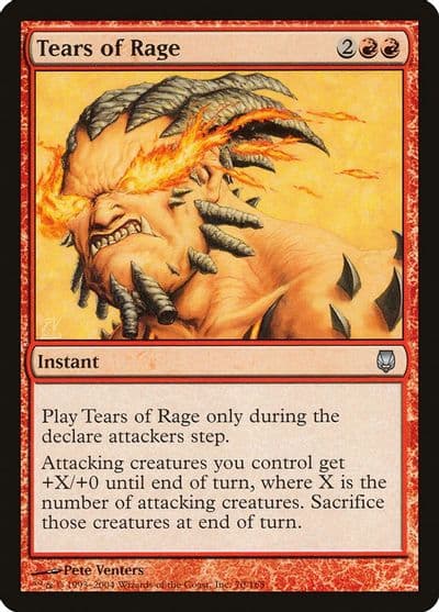 Tears of Rage Darksteel Magic card