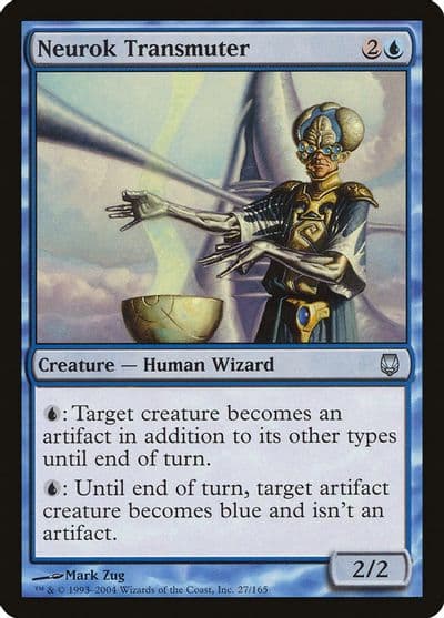Neurok Transmuter Darksteel Magic card