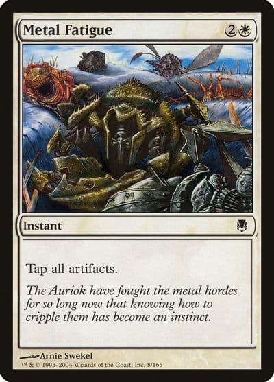 Metal Fatigue Darksteel Magic card