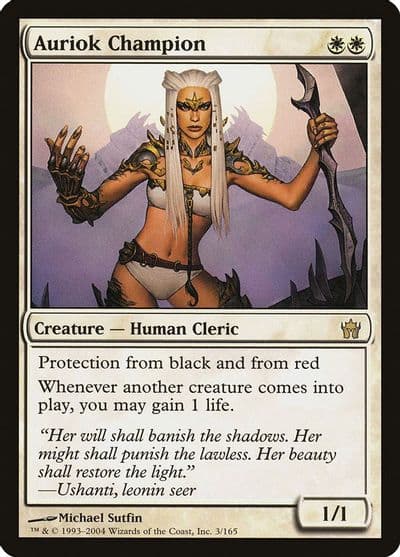 Auriok Champion Fifth Dawn Magic card