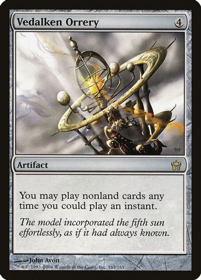 Vedalken Orrery Fifth Dawn Magic card