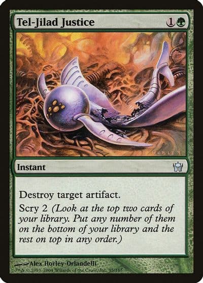 Tel Jilad Justice Fifth Dawn Magic card