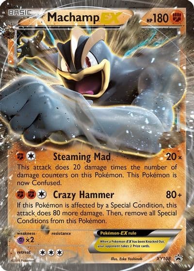 Machamp EX XY Promos Pokemon card