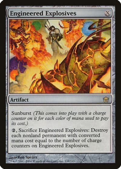 Engineered Explosives Fifth Dawn Magic card