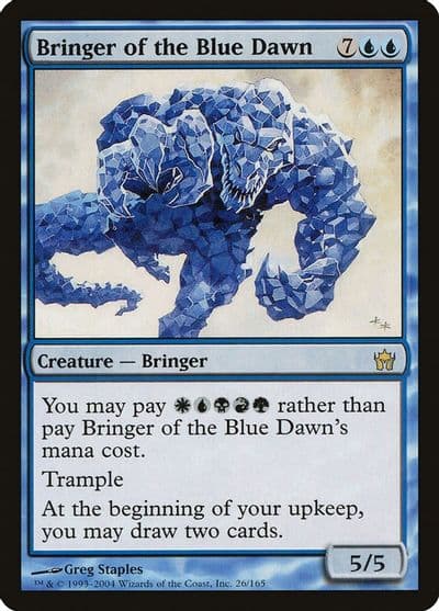 Bringer of the Blue Dawn Fifth Dawn Magic card