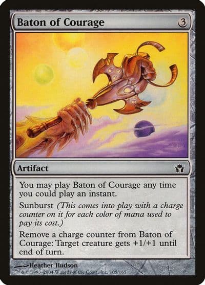 Baton of Courage Fifth Dawn Magic card