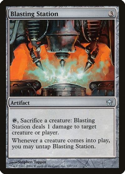 Blasting Station Fifth Dawn Magic card